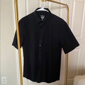 Van Heusen Black Casual Button Down Shirt